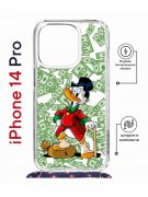 Чехол-накладка Apple iPhone 14 Pro (625961) Kruche PRINT MacMoney