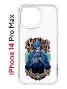 Чехол-накладка Apple iPhone 14 Pro Max (625953) Kruche PRINT Джокер