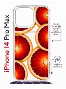 Чехол-накладка Apple iPhone 14 Pro Max (625963) Kruche PRINT Orange