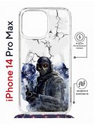 Чехол-накладка Apple iPhone 14 Pro Max (625963) Kruche PRINT Call of Duty