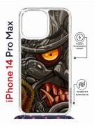 Чехол-накладка Apple iPhone 14 Pro Max (625963) Kruche PRINT Маска японская
