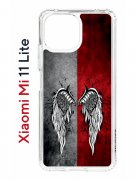 Чехол-накладка Xiaomi Mi 11 Lite (623777) Kruche PRINT Крылья