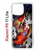 Чехол-накладка Xiaomi Mi 11 Lite (623777) Kruche PRINT Кои