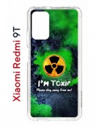 Чехол-накладка Xiaomi Redmi 9T (625951) Kruche PRINT Toxic