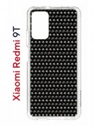 Чехол-накладка Xiaomi Redmi 9T (625951) Kruche PRINT Карбон
