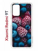 Чехол-накладка Xiaomi Redmi 9T (625951) Kruche PRINT Fresh berries