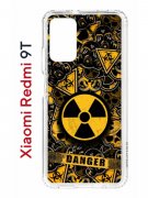 Чехол-накладка Xiaomi Redmi 9T Kruche Print Danger