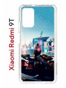 Чехол-накладка Xiaomi Redmi 9T (625951) Kruche PRINT Киберпанк