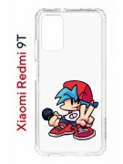 Чехол-накладка Xiaomi Redmi 9T (625951) Kruche PRINT FNF Boyfrend