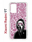 Чехол-накладка Xiaomi Redmi 9T Kruche Print Любовь и Крик