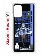 Чехол-накладка Xiaomi Redmi 9T (625951) Kruche PRINT Genshin Keqinq