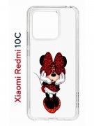 Чехол-накладка Xiaomi Redmi 10C Kruche Print Минни