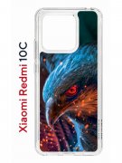 Чехол-накладка Xiaomi Redmi 10C (623779) Kruche PRINT Орел