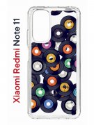 Чехол-накладка Xiaomi Redmi Note 11  (623778) Kruche PRINT Виниловые пластинки