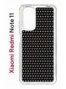 Чехол-накладка Xiaomi Redmi Note 11  (623778) Kruche PRINT Карбон