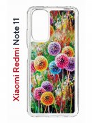 Чехол-накладка Xiaomi Redmi Note 11  (623778) Kruche PRINT Одуванчики
