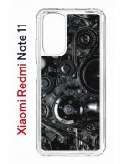 Чехол-накладка Xiaomi Redmi Note 11  (623778) Kruche PRINT Двигатель