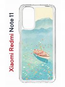 Чехол-накладка Xiaomi Redmi Note 11  (623778) Kruche PRINT озеро цветов