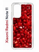 Чехол-накладка Xiaomi Redmi Note 11  (623778) Kruche PRINT Гранат
