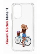 Чехол-накладка Xiaomi Redmi Note 11  (623778) Kruche PRINT Велосипедная прогулка