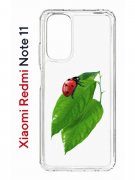 Чехол-накладка Xiaomi Redmi Note 11  (623778) Kruche PRINT Ladybug