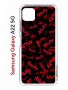 Чехол-накладка Samsung Galaxy A22s 5G (625952) Kruche PRINT Angry