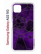 Чехол-накладка Samsung Galaxy A22s 5G (625952) Kruche PRINT Витраж