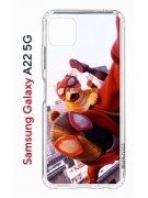 Чехол-накладка Samsung Galaxy A22s 5G (625952) Kruche PRINT Человек паук