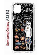 Чехол-накладка Samsung Galaxy A22s 5G (625952) Kruche PRINT Кот Сочи