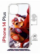 Чехол-накладка Apple iPhone 14 Plus (625962) Kruche PRINT Человек паук