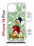 Чехол-накладка Apple iPhone 14 Plus (625962) Kruche PRINT MacMoney