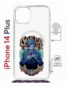 Чехол-накладка Apple iPhone 14 Plus (625962) Kruche PRINT Джокер