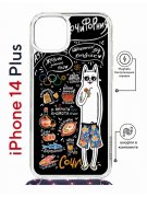 Чехол-накладка Apple iPhone 14 Plus (625962) Kruche PRINT Кот Сочи