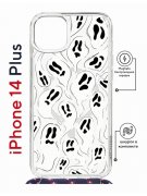 Чехол-накладка Apple iPhone 14 Plus (625962) Kruche PRINT Призраки