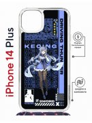 Чехол-накладка Apple iPhone 14 Plus (625962) Kruche PRINT Genshin Keqinq