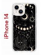 Чехол-накладка  iPhone 14 Kruche Print Space