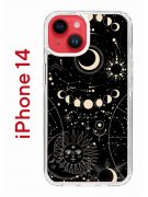 Чехол-накладка  iPhone 14 Kruche Print Space