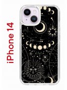 Чехол-накладка  iPhone 14 Kruche Print Space
