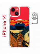 Чехол-накладка iPhone 14 Kruche Magnet Print Cookie Scream