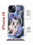 Чехол-накладка Apple iPhone 14  (625960) Kruche PRINT Грация