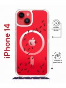 Чехол-накладка Apple iPhone 14  (625960) Kruche PRINT Муравьи