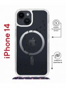 Чехол-накладка Apple iPhone 14  (625960) Kruche PRINT Муравьи