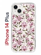 Чехол-накладка Apple iPhone 14 Plus (625954) Kruche PRINT Нежность