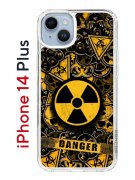 Чехол-накладка Apple iPhone 14 Plus (625954) Kruche PRINT Danger