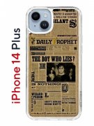 Чехол-накладка Apple iPhone 14 Plus (625954) Kruche PRINT Potter