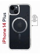 Чехол-накладка iPhone 14 Plus Kruche Magnet Print Муравьи