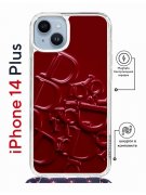 Чехол-накладка iPhone 14 Plus Kruche Magrope Print Dior