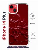 Чехол-накладка iPhone 14 Plus Kruche Magrope Print Dior