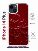 Чехол-накладка iPhone 14 Plus Kruche Magrope Print Dior