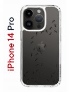 Чехол-накладка iPhone 14 Pro Kruche Print Муравьи